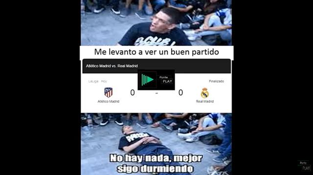 Hilarantes memes del Atlético de Madrid vs. Real Madrid