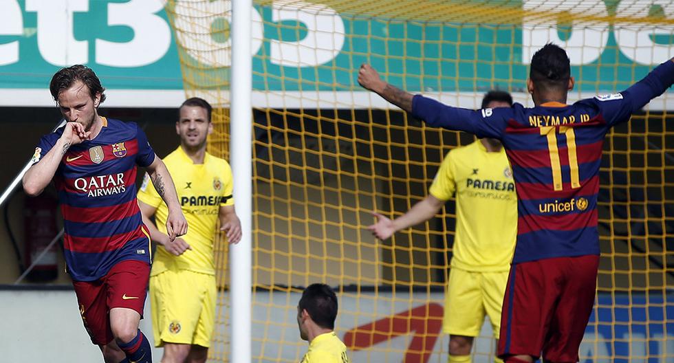 Así fue el gol de Ivan Rakitic para el Barcelona. (Video: YouTube | Foto: EFE)