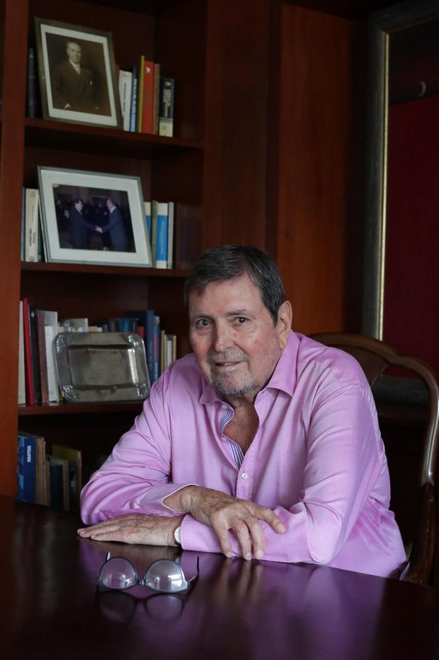 Alejandro Miró Quesada Cisneros, exdirector periodístico del diario El Comercio. Foto: GEC / Alessandro Currarino