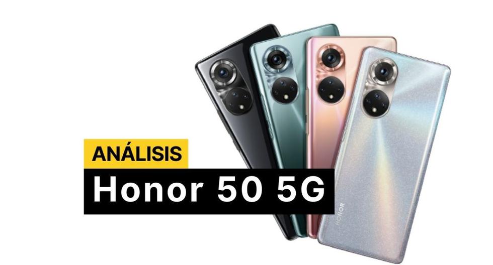 Honor 50 5G, Móviles, Análisis, Un buen smartphone para recuperar el  tiempo perdido, TECNOLOGIA