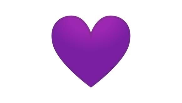 El emoji Purple Heart de WhatsApp tiene un significado especial para todas las Army. (Foto: Emojipedia)