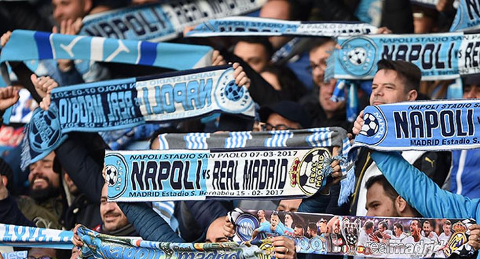 Hinchas del Napoli llenan estadio a dos horas del partido contra Real Madrid. (Foto: Getty Images)