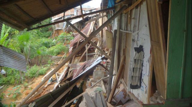 Loreto: familias pierden sus casas tras derrumbe en el Putumayo - 1