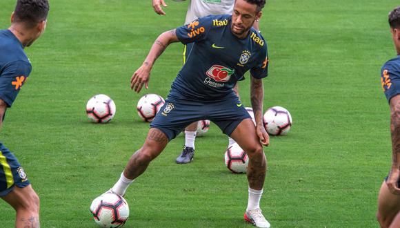 Neymar reaparecerá en los campos vistiendo la camiseta de Brasil. (Foto: EFE)