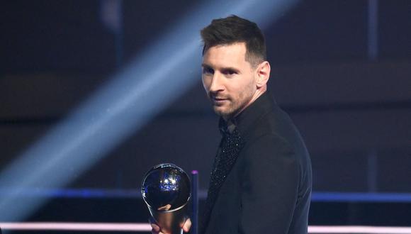 Lionel Messi felicitó a Benzema y Mbappé por ser finalistas y agradeció a sus compañeros de Argentina por ayudarlo a ganar el Mundial. (Foto: AFP)