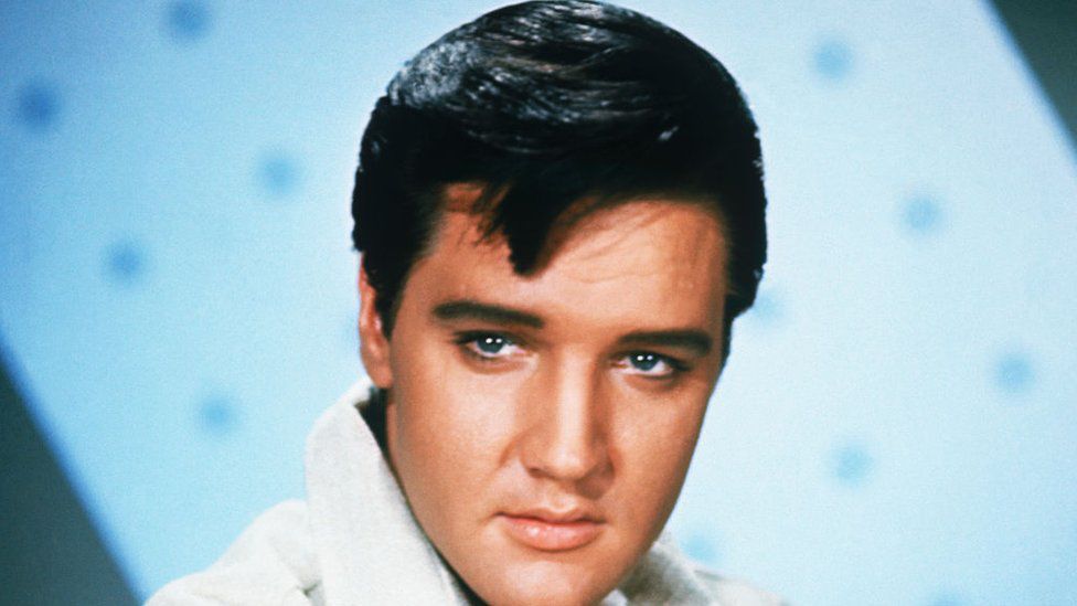 Elvis Presley.  (GETTY IMAGES).