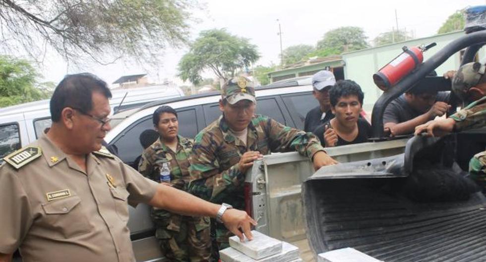 En el último operativo se incautaron 491 kilos de cocaína. (Foto: Andina)