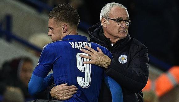 Vardy recibe amenazas de muerte tras la marcha de Ranieri