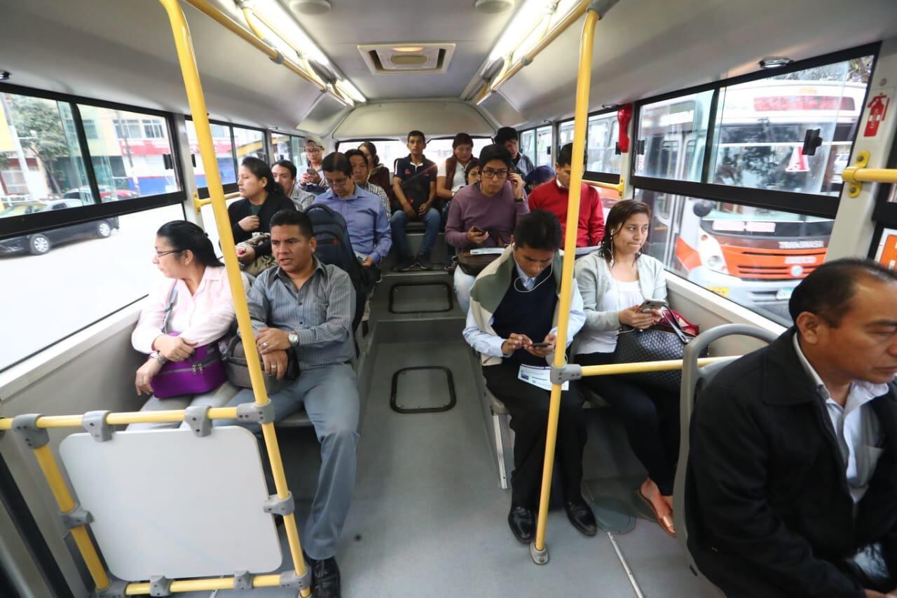 Desde hoy opera el nuevo servicio súper expreso del Metropolitano que va de Comas al cercado de Lima (Foto: Alessandro Currarino).