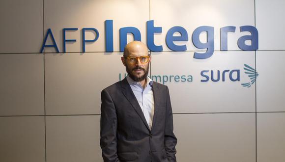 Aldo Ferrini, gerente general de AFP Integra. (Foto: Félix Ingaruca)