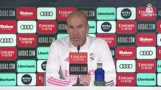 Zidane: “Pienso únicamente en los tres partidos”