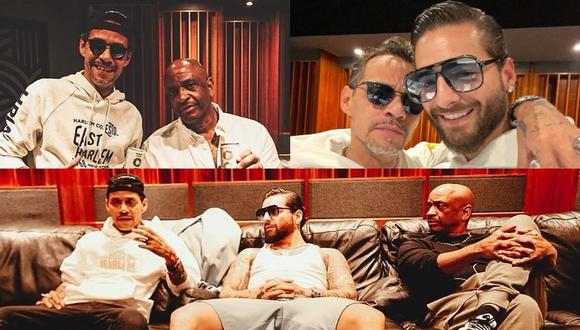 Sergio George vuelve a juntar a Marc Anthony y Maluma para nueva canción. (Foto: Instagram)