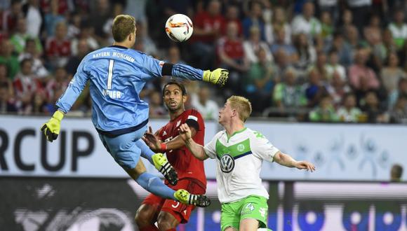Bayern Múnich vs. Wolfsburgo: Neuer sale bien y... mal