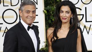 El Globo de Oro de George Clooney y Amal Alamuddin