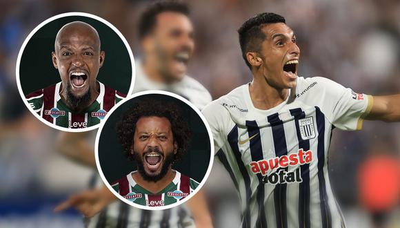 Qué le dijeron Felipe Melo y Marcelo a Kevin Serna tras gol a Fluminense en la Copa Libertadores 2024 | Composición: Fluminense Football Club / Facebook / Agencia Andina