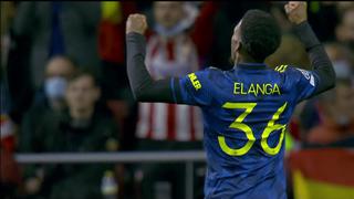 Anthony Elanga marcó el 1-1 de Manchester United sobre Atlético de Madrid | VIDEO