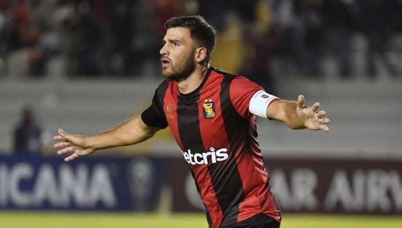 Bernardo Cuesta resaltó la unión del grupo tras la clasificación de Melgar a los octavos de final de la Copa Sudamericana 2022. (Foto: AFP)