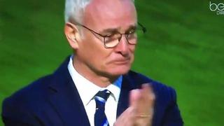Leicester: lágrimas de Ranieri conmueven al mundo del fútbol
