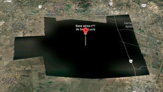 Por qué Google Maps censura la base aérea de Santa Lucía, México