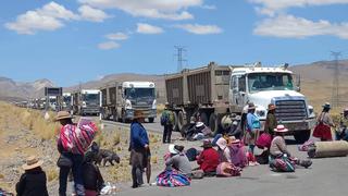 Cusco: comunidades de Espinar bloquean vías en el corredor minero