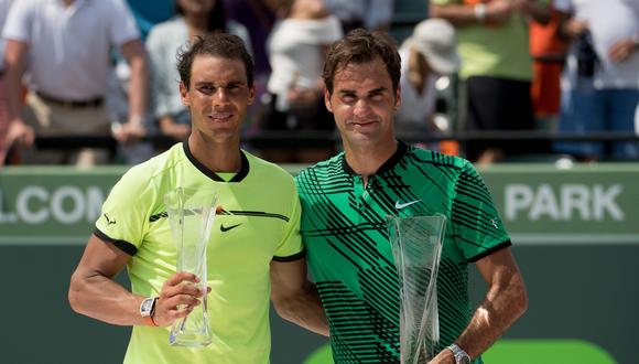 Roger Federer y Rafael  Nadal nos siguen deleitando con su tenis. (Foto: Agencias)