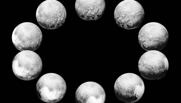 NASA: nuevas imágenes muestran un día completo de Plutón