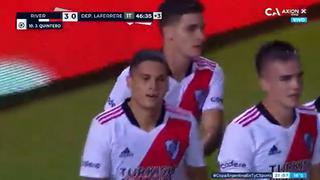 Gol de Juanfer Quintero para el 3-0 del River Plate vs. Laferrere por Copa Argentina | VIDEO