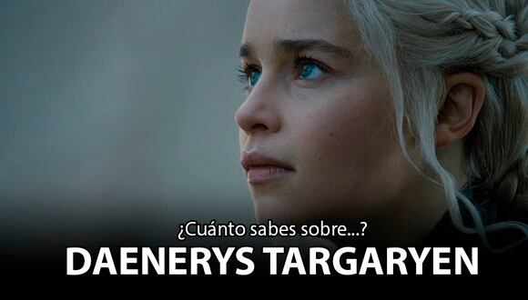 Daenerys Targaryen es representado en Game of Thrones por Emilia Clark. | HBO