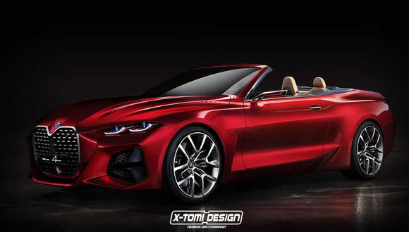 El preparador independiente X-Tomi Design planteó una versión roadster del BMW Concept 4 recientemente presentado. (Fotos: X-Tomi Design).