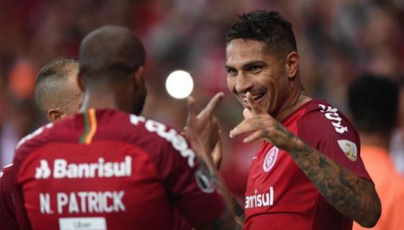 Paolo Guerrero enfrentará por primera vez al Flamengo defendiendo los colores del Internacional de Porto Alegre por el Campeonato Brasileño (Foto: AFP)