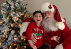 EEUU: así de emocionante fue el encuentro entre un niño con necesidades especiales y un Papá Noel 