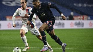 Con Mbappé: PSG igualó 1-1 en su visita a Olympique de Lyon