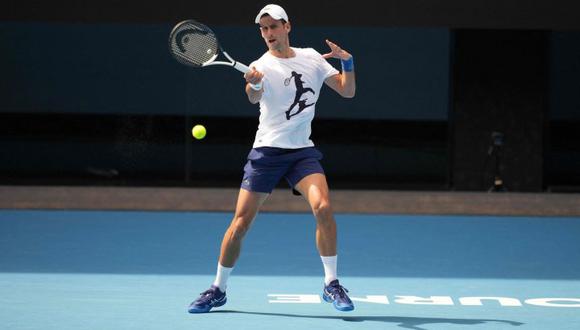 Djokovic se refirió a su caso positivo de COVID-19 y su participación en algunas actividades. (Foto: AP)