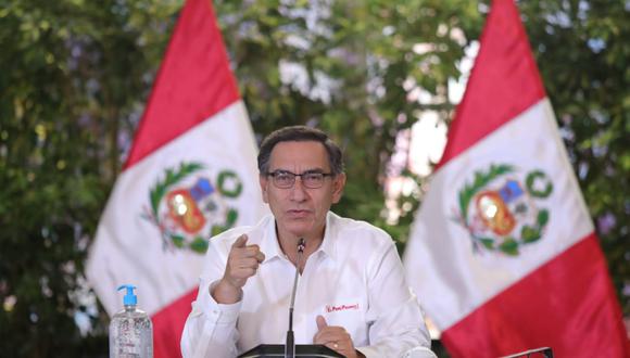 El jefe de Estado estará acompañado por integrantes del gabinete ministerial. (Foto: Presidencia Perú)