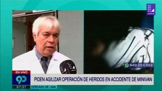 Accidente en Huarochirí: hermana de herida denuncia falta de atención en hospital Almenara