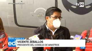 Premier Zeballos y ministros viajaron a Ayacucho para reforzar acciones contra la COVID-19 