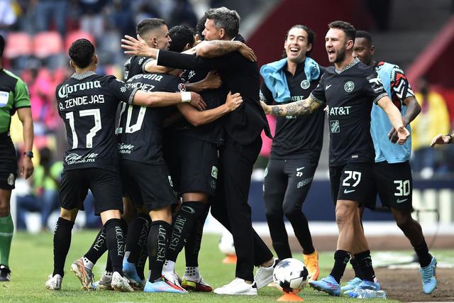 América venció a Toluca con goles de Roger Martínez, Diego Valdéz y Alex Zendejas. (Foto: AFP)