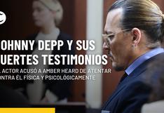 Los tres testimonios más desgarradores de Johnny Depp durante el juicio contra Amber Heard