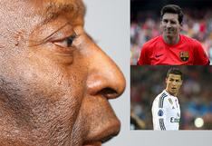 Pelé eligió entre Lionel Messi y Cristiano Ronaldo