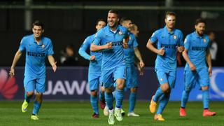 Serie A: Inter venció 2-1 a Udinese con golazo de Podolski