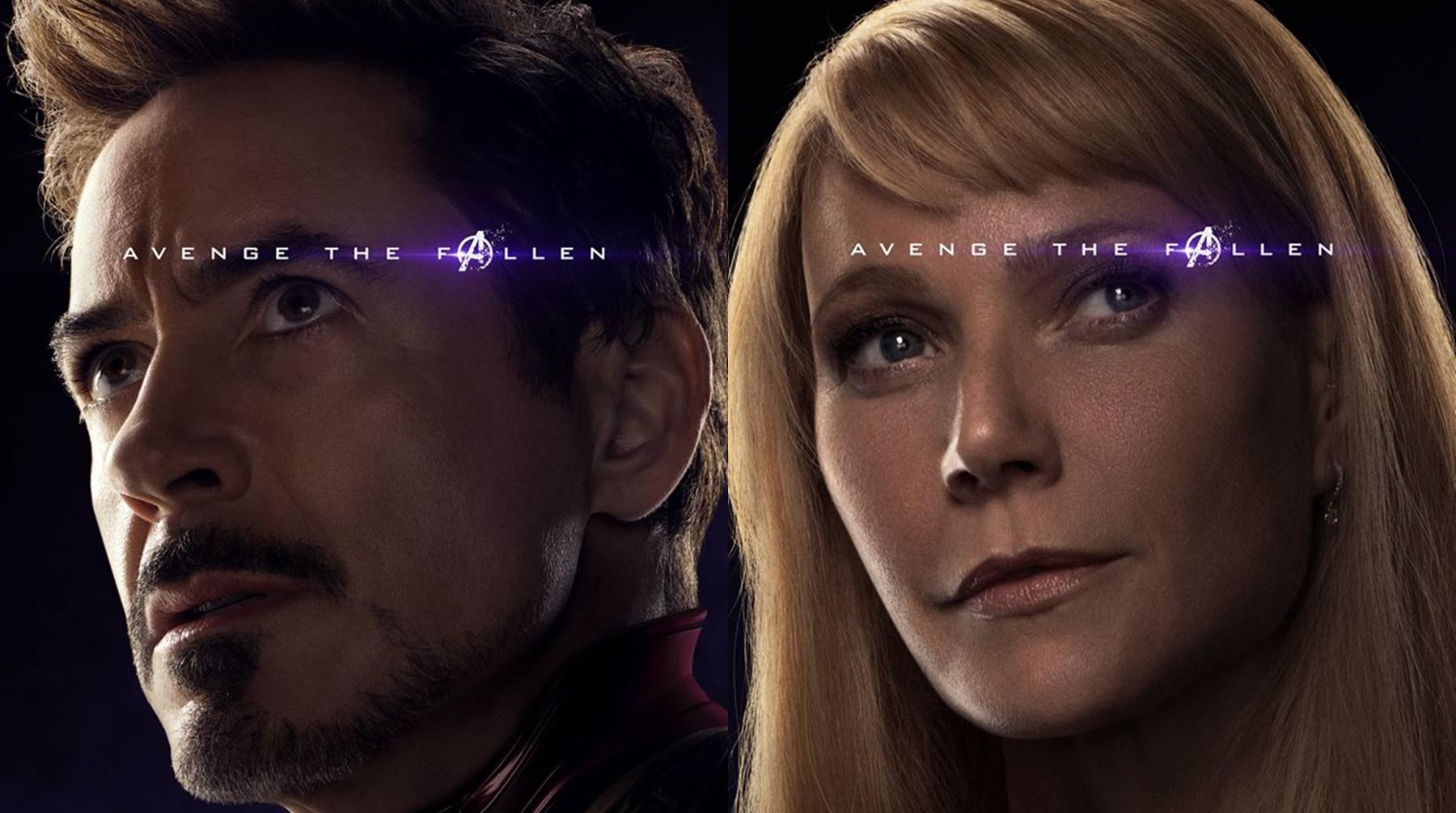 "Avengers: Endgame" mostró nuevos pósters en los que confirmar que Pepper Potts sobrevivió al chasquido de Thanos. Fotos: MCU.