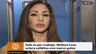 Melissa Loza se pronunció tras 'ampay' con supuesto nuevo amor