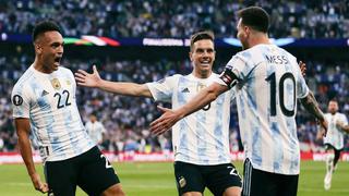 Argentina campeón en Wembley: Resumen y goles de la Finalissima ante Italia