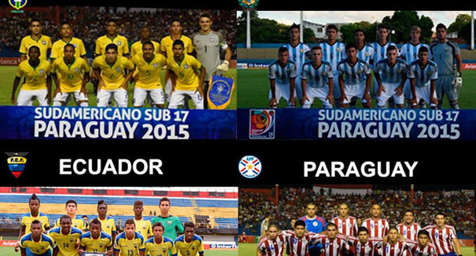 Brasil, Argentina, Ecuador y Paraguay serán los representantes de nuestro continente en el Mundial de Chile. (Foto: Conmebol)
