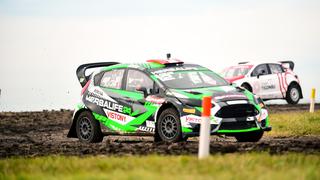 Nicolás Fuchs gana mangas clasificatorias y apunta a 'semis' en Rallycross argentino