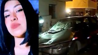 Joven muere atropellada por delincuentes que escapaban en auto robado en Chorrillos | VIDEO 