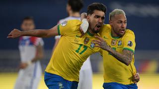 Chile vs. Brasil; resumen del partido y gol por Copa América 2021
