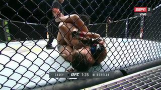 UFC Fight Night: Así fue la espectacular palanca de brazo que usó Cortney Casey para derrotar a Mara Romero |VÍDEO|