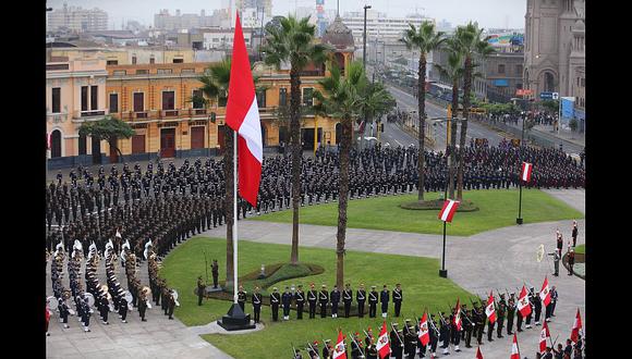 Ollanta Humala encabezó ceremonia por el Día de la Bandera - 9