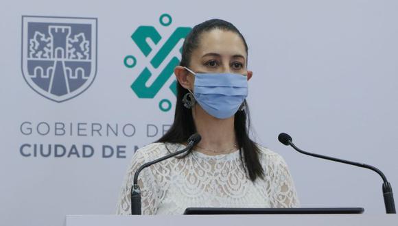 La jefa de Gobierno de Ciudad de México, Claudia Sheinbaum, durante su participación en una rueda de prensa en Ciudad de México (México). (Foto: EFE/Cortesía del Gobierno de la Ciudad de México).
